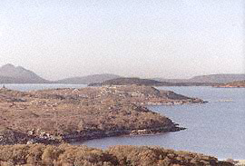 View towards Skye and Crowlin Islands