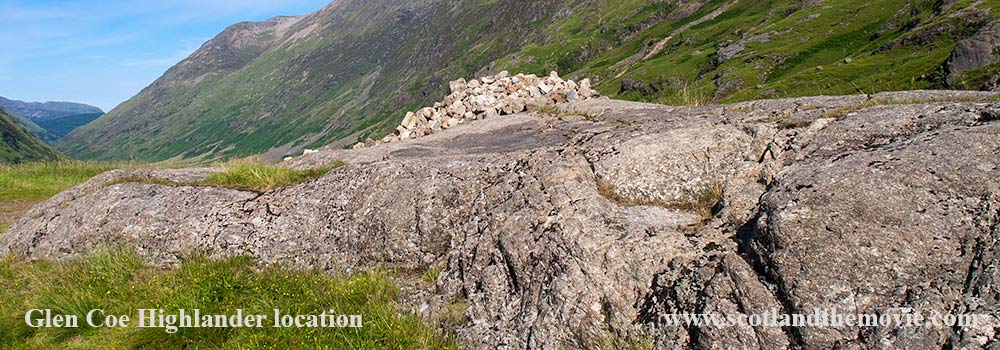 Location for the forge from Highlander - The Study, Glen Coe